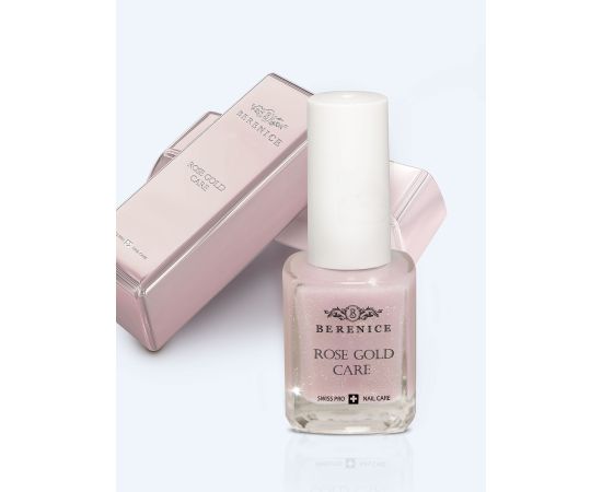 BERENICE Укрепляющее средство для ногтей с коллоидным золотом "Rose Gold Care", фото , изображение 2