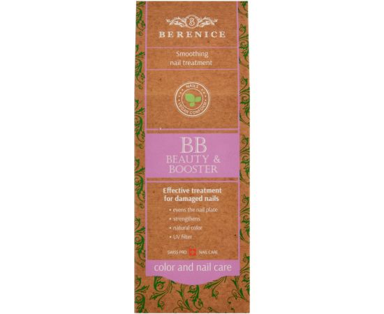 BERENICE  Выравнивающее средство для ногтей "Красота и укрепление" BB Nail «Beauty & Booster», фото , изображение 8 BERENICE  Выравнивающее средство для ногтей "Красота и укрепление" BB Nail «Beauty & Booster», фото , изображение 8